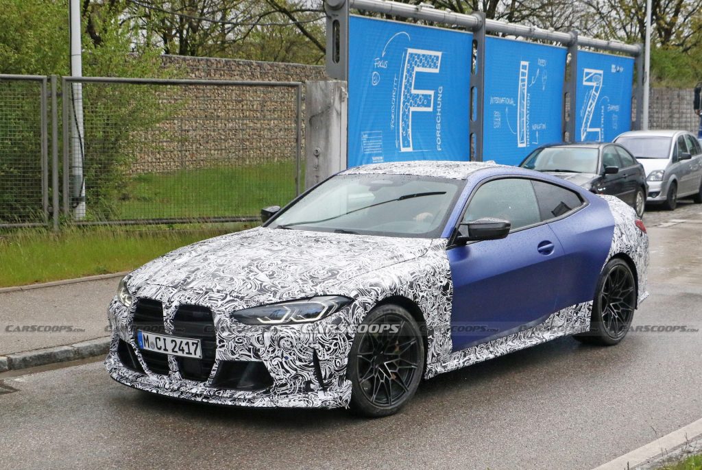 Mystery 2023 BMW M4 Prototype That May Be A CS Or CSL Hardcore Variant ...