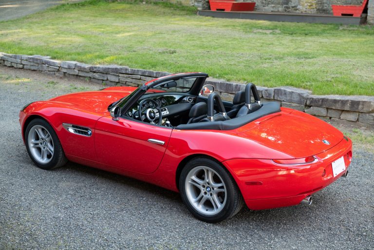 Who Wouldnt Love To Own This Bright Red Bmw Z8 Carscoops