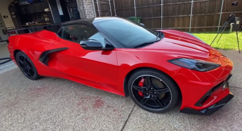  Watch A Salvaged C8 Corvette Get Repaired In This Guy’s Garage