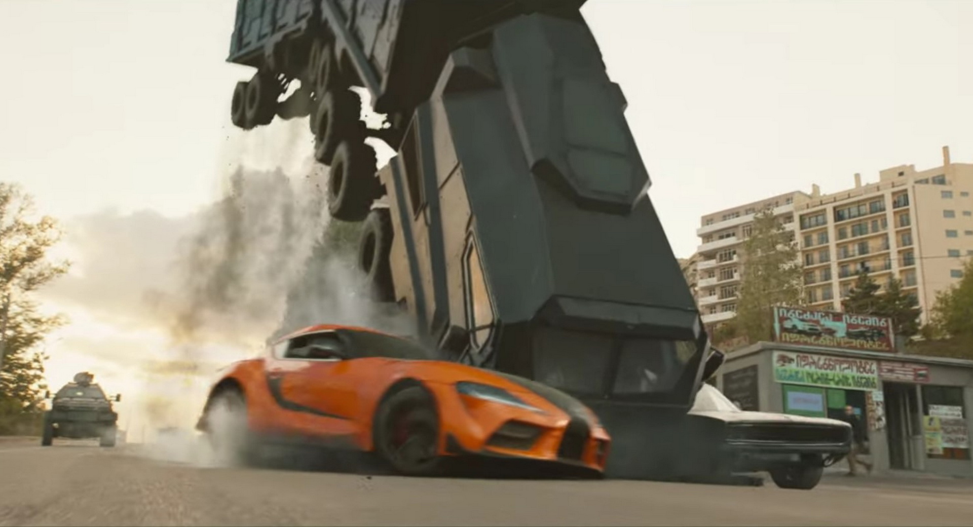 Behind the scenes with 'Fast & Furious 8': Cars still can't fly
