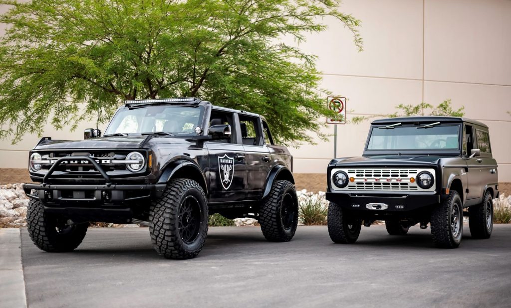 Customized Ford Bronco Raiders Edition To Be Auctioned This Weekend