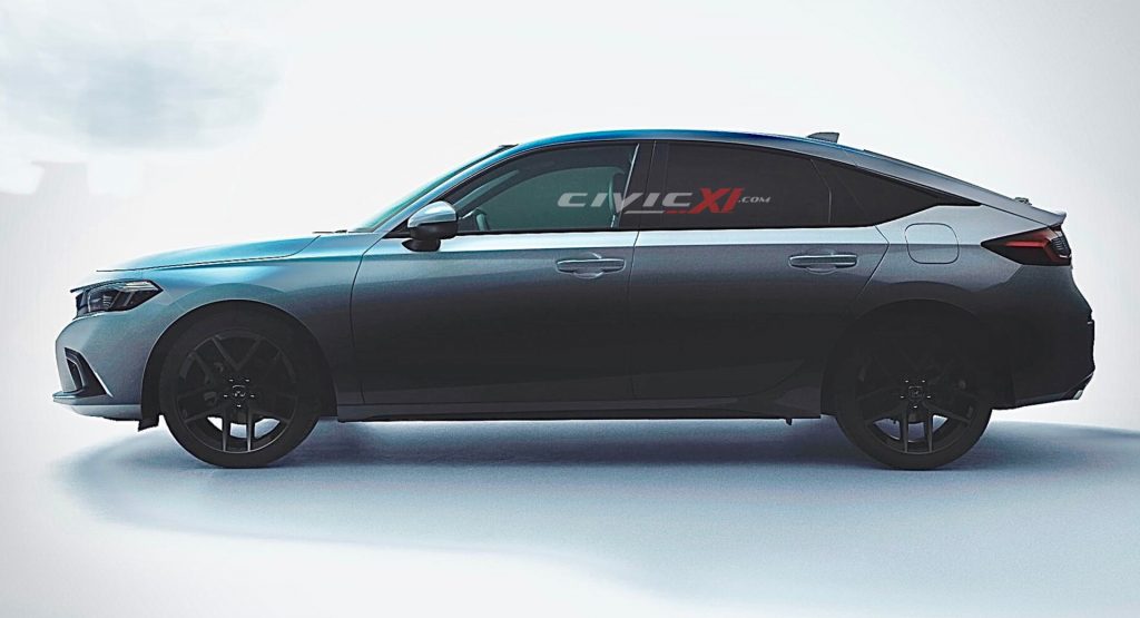  This Is What The New 2022 Honda Civic Hatch Will Look Like