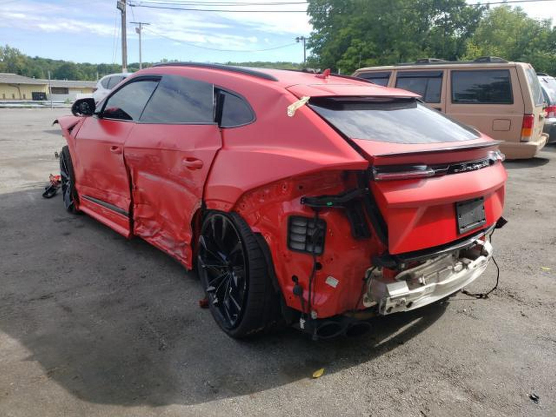 What’s The Most You’d Pay For This Matte Red Lamborghini Urus And What ...