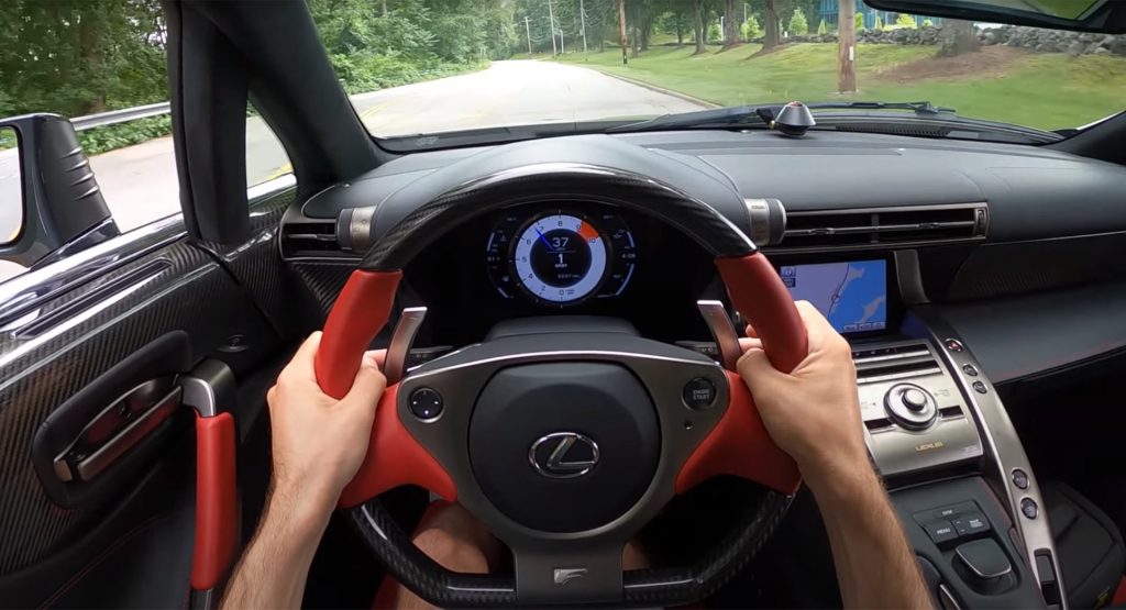  Lexus LFA POV Drive Is A Celebration Of Its Glorious V10 Engine