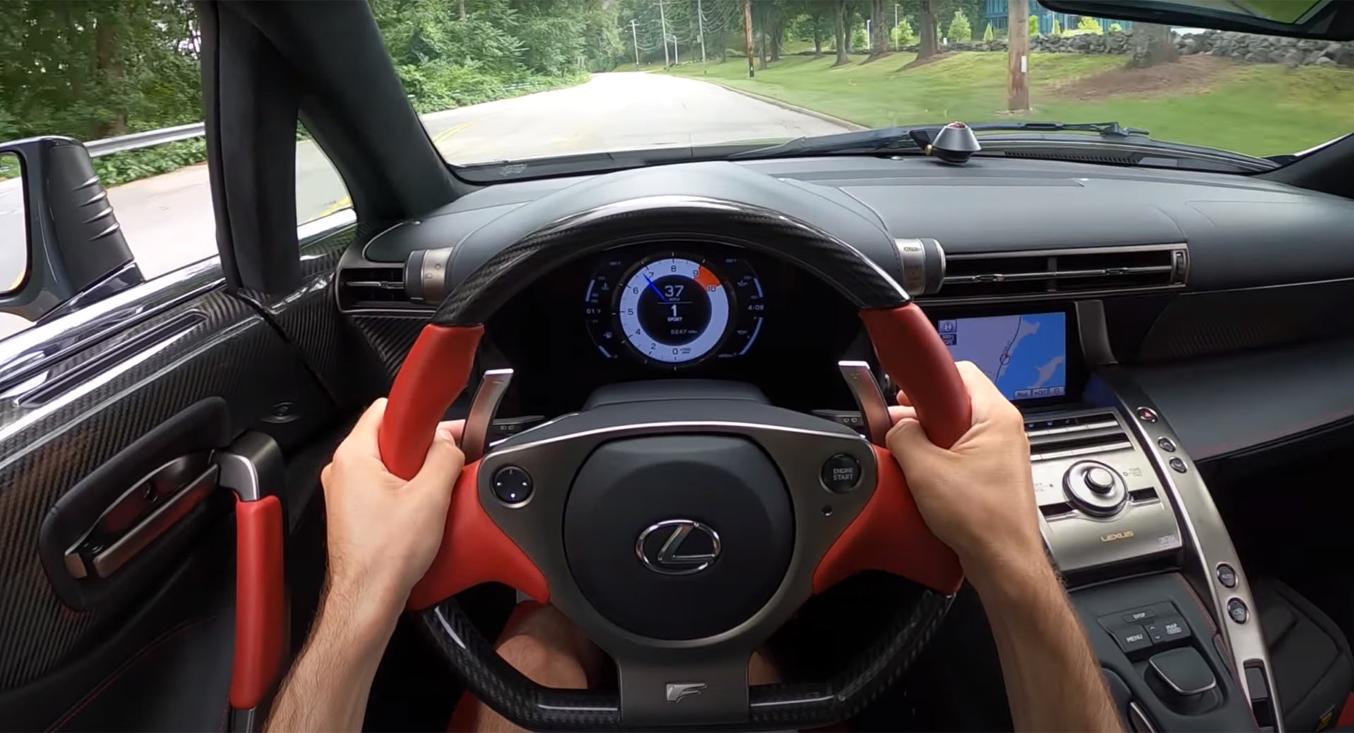 Lexus LFA POV Drive Is A Celebration Of Its Great V10 Engine Auto Recent