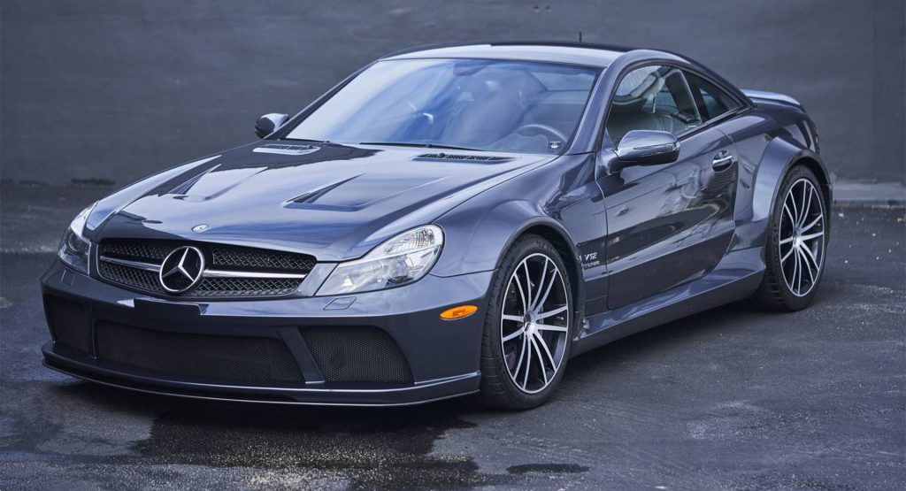 The Mercedes Benz Sl65 Amg Black Series Is An Absolute Brute Of A Car Carscoops