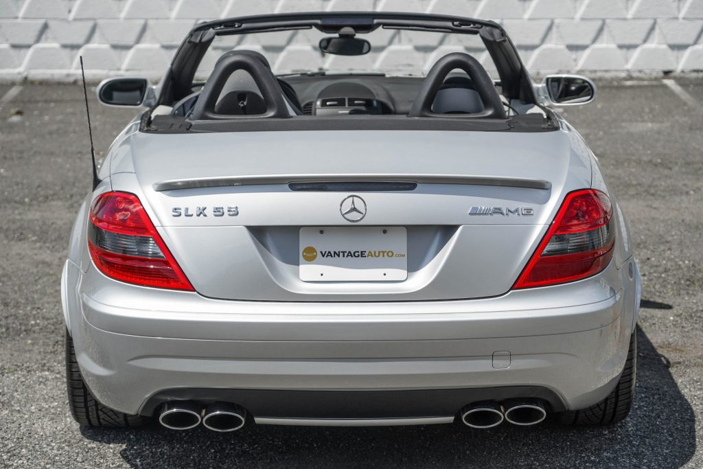 2005 Mercedes-Benz SLK55 AMG Is A Compact Roadster That Carries A Big ...