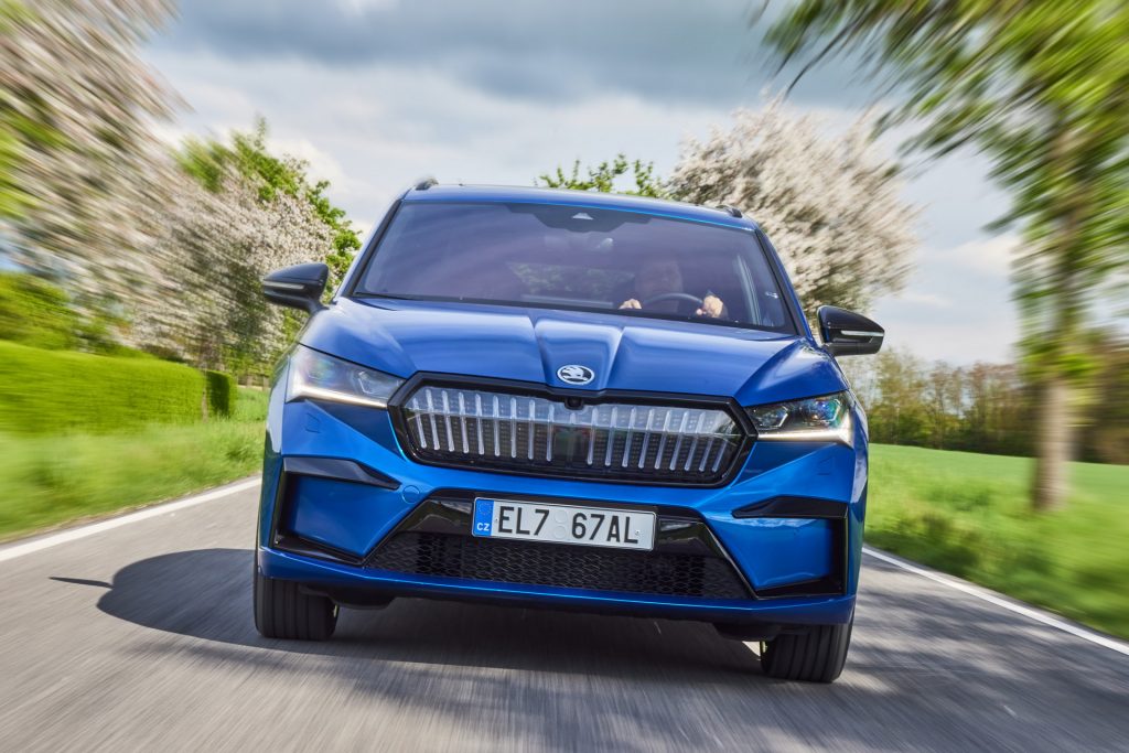 Skoda Enyaq Sportline iV 80x Revealed As The Most Powerful Member Of ...