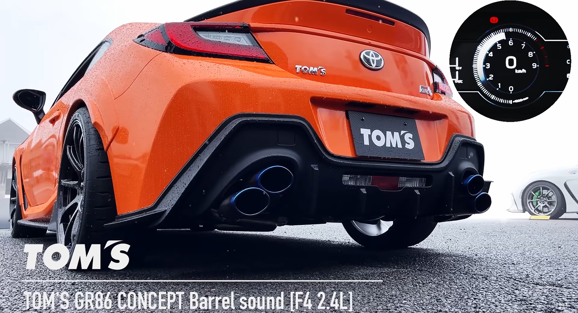 TOM's Racing Toyota GR 86 Concept Sounds Delightfully Devilish With New Exhaust Carscoops