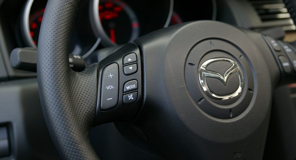  Mazda Recalls More Than 260,000 Mazda3s For Shattering Steering Wheel Logo