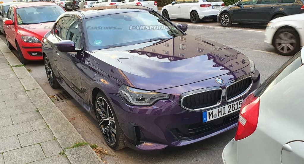  New BMW 2 Series Coupe Spotted Parked Out In The Open