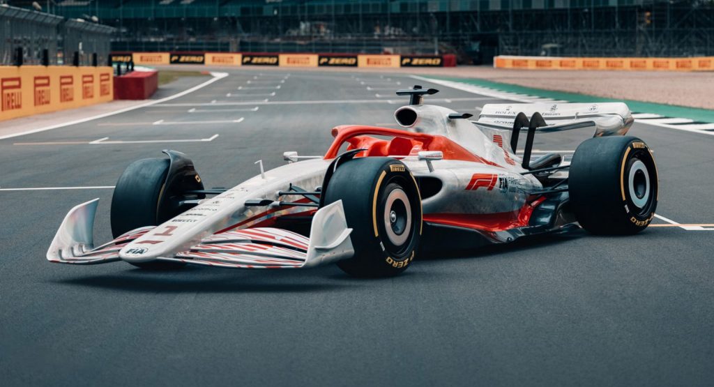  First Official Look At 2022 F1 Car Designed With Closer Racing In Mind