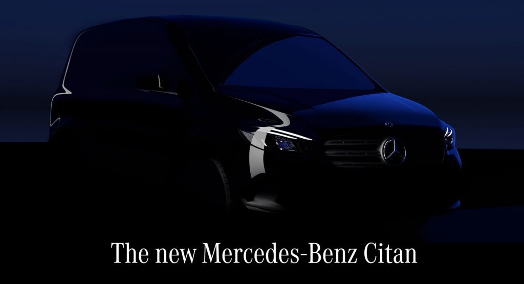  2022 Mercedes Citan Teased, Debuts August 25th