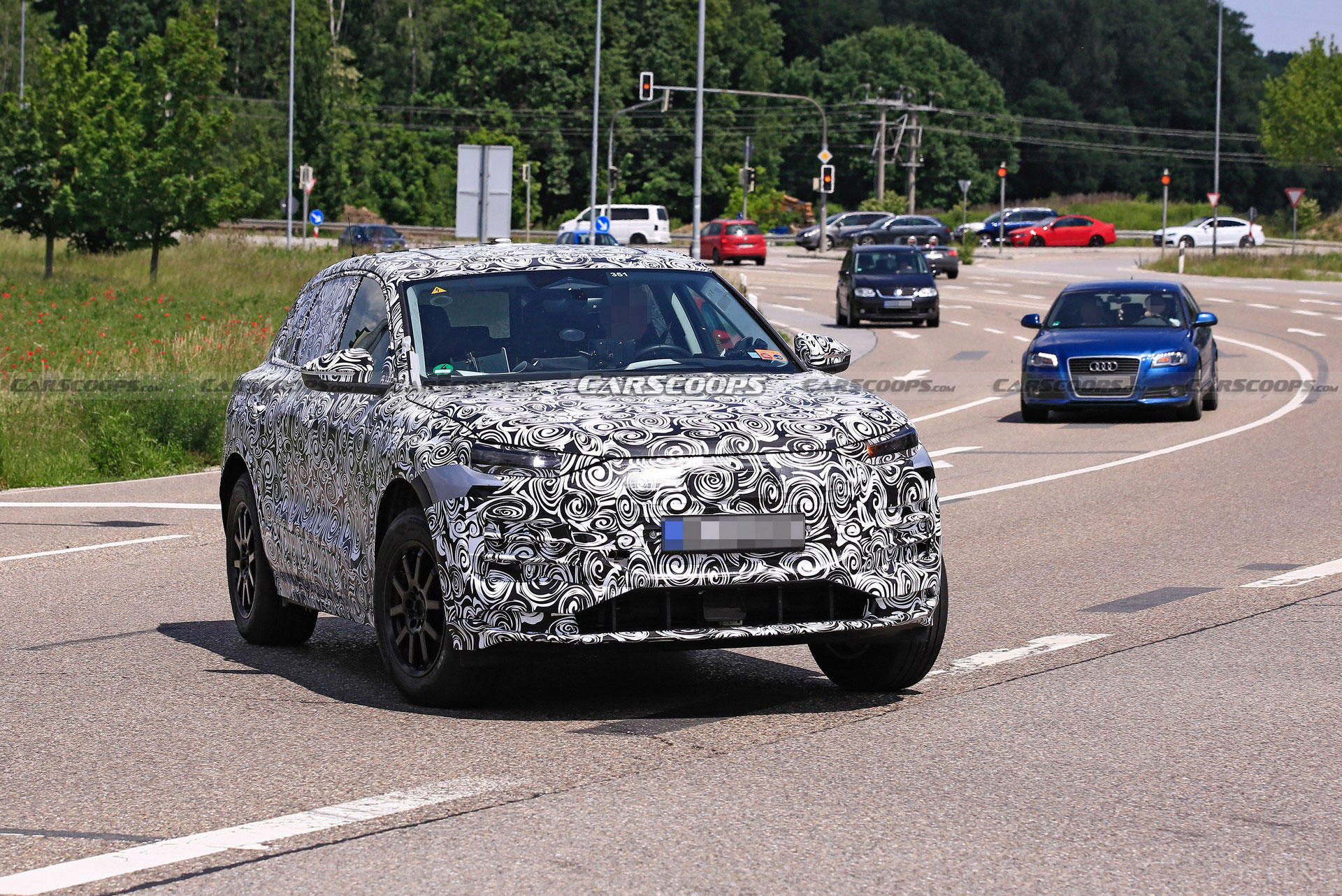 Audi Q6 E-tron Spied Ahead Of Its Electrifying Debut Next Year 