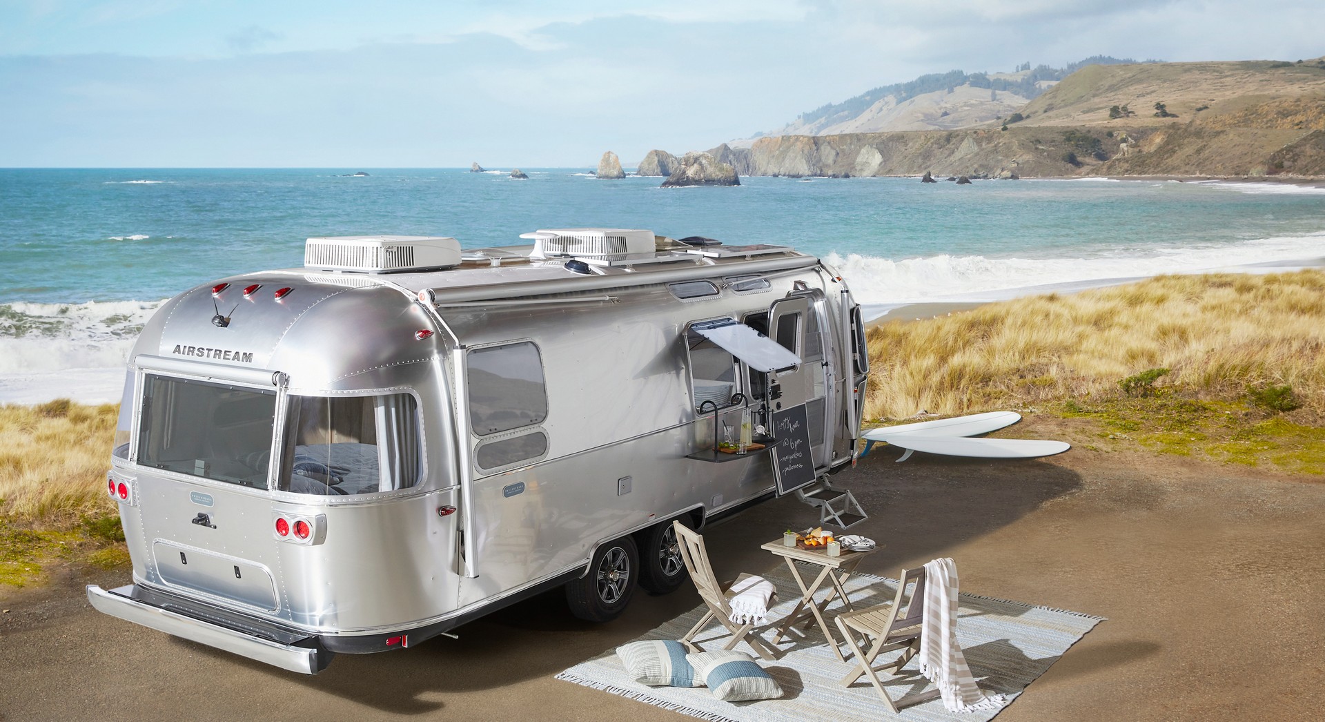 The Airstream Pottery Barn Special Edition Is Designed For The Glamping