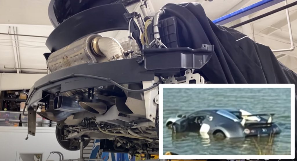  Bugatti Veyron Driven Into A Lake In 2009 Is Finally Being Rebuilt