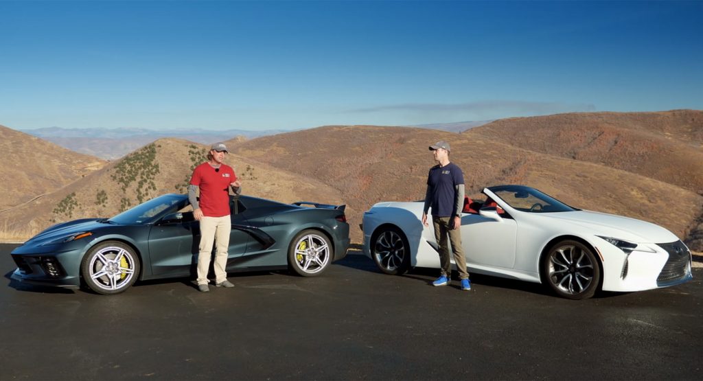  Which Should You Take To The Golf Course, The C8 Corvette Convertible Or The Lexus LC 500 Convertible?