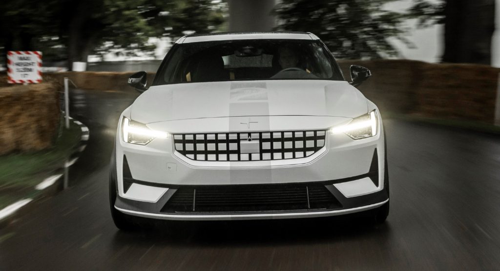  Polestar 2 With 469 HP And Stiffer Suspension To Tackle Goodwood Hillclimb