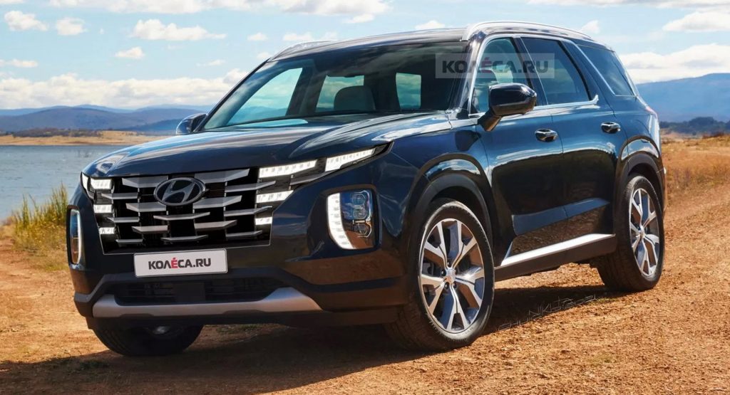  Could The Facelifted 2023 Hyundai Palisade Look Something Like This Artist’s Illustration?