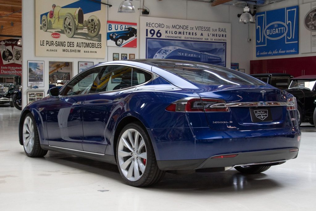 Jay Leno Is Selling His 2015 Tesla Model S P90d 