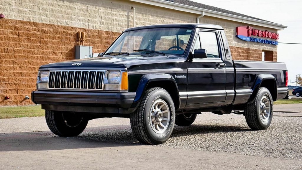 This Super Low-mileage Jeep Comanche Pickup Truck Just Sold For $24,800 