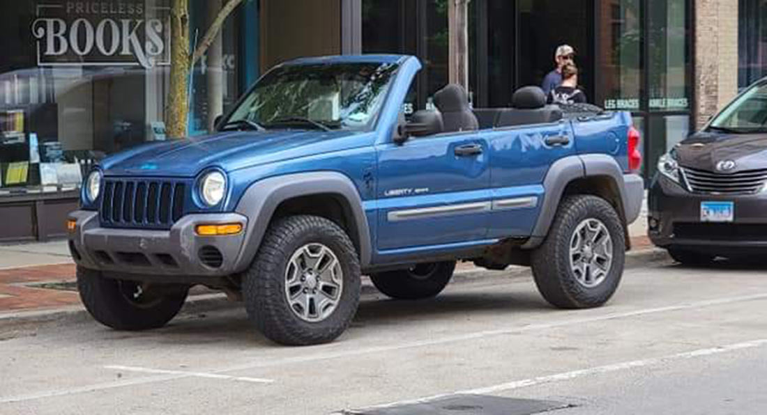 What Do You Think Of This Jeep Liberty Convertible Aka The ‘Jeepster