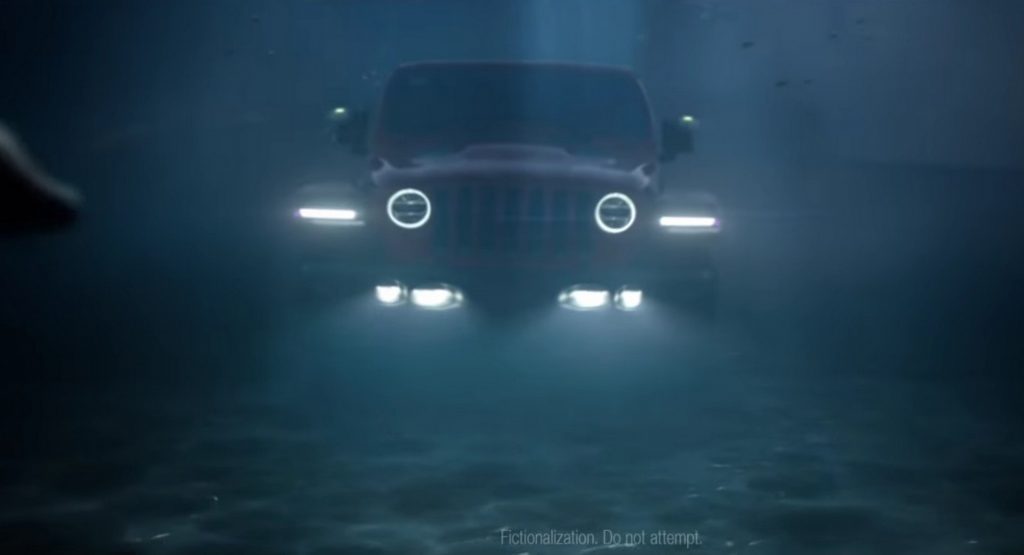  Jeep’s Underwater Electric Wrangler Teaser Isn’t As Unhinged As It May Appear