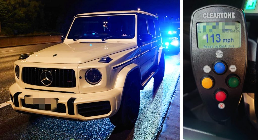  Woman Caught Speeding In Her Mercedes-AMG G63 Claims She Absolutely Had To Go To The Loo