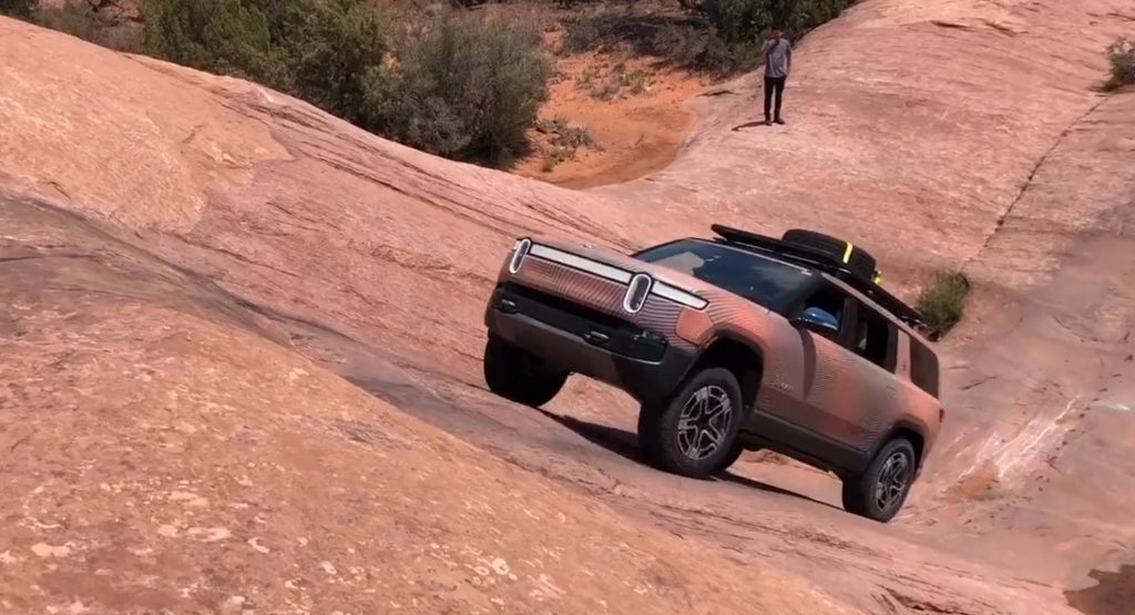  Rivian R1S Heads To Moab For Some Off-Road Testing