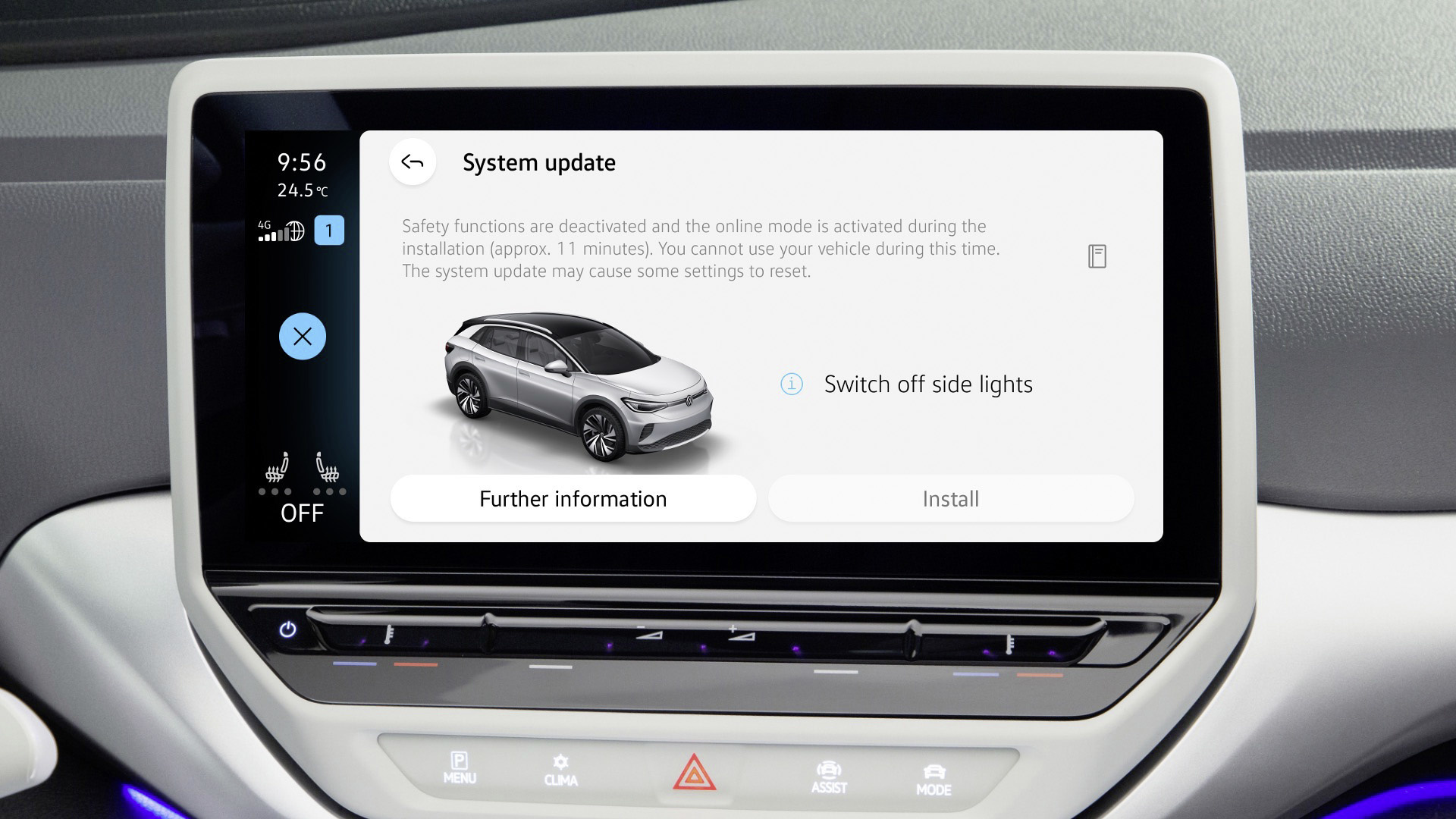 VW ID Models Receive Their First OverTheAir Software Update Carscoops