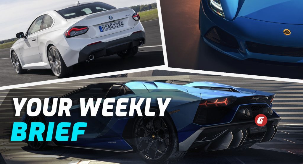  New BMW 2, Lamborghini And Lotus Coupes, Ford Inspired By A Nanny, And VW’s ID.Buzz: Your Weekly Brief