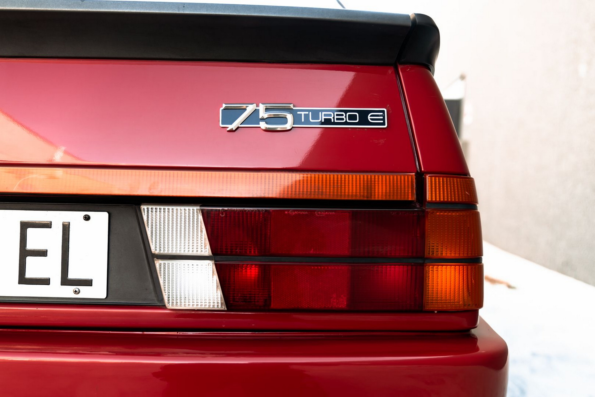 1987 Alfa Romeo 75 Turbo Evoluzione Was One of 500 Group A Homologation ...