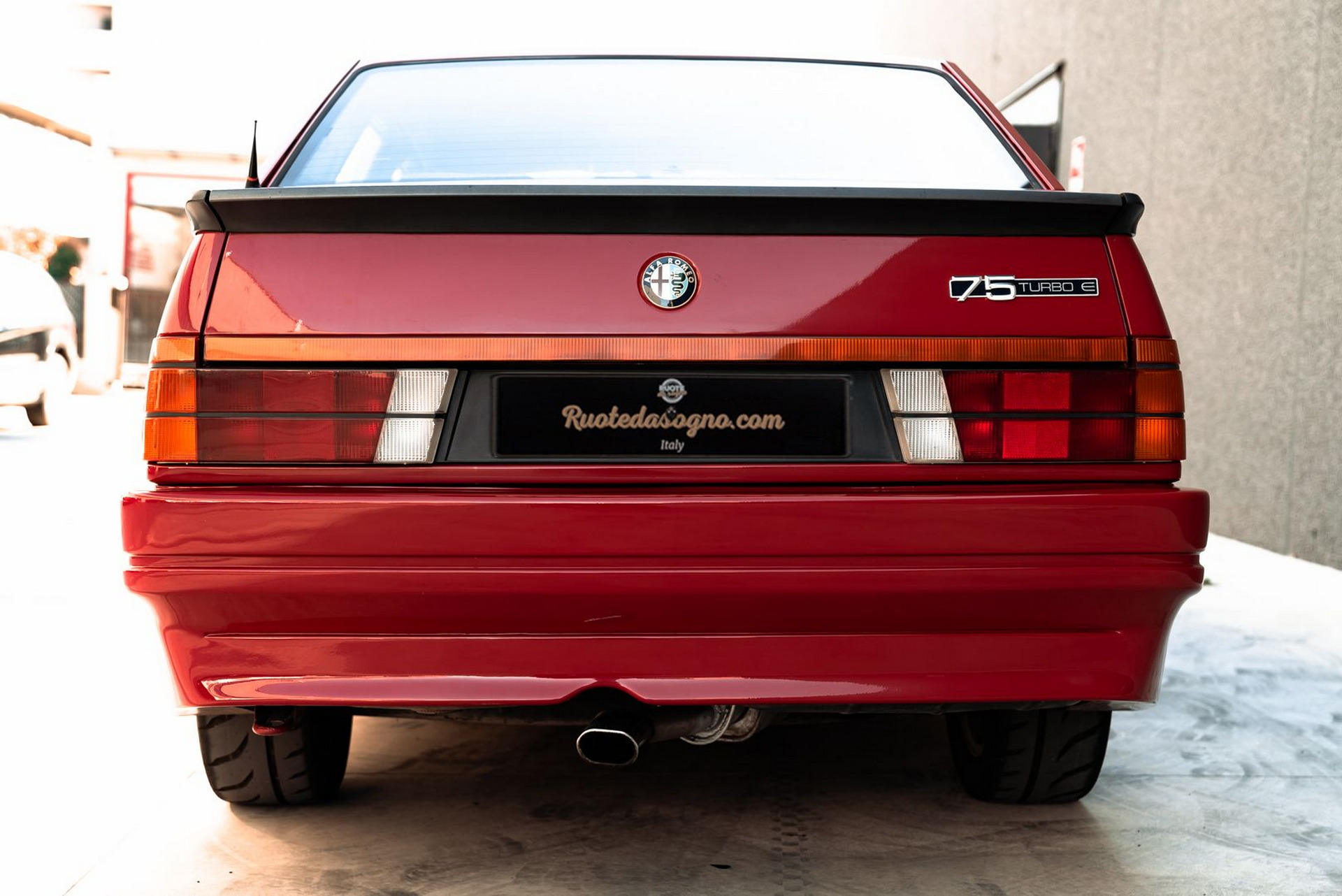 1987 Alfa Romeo 75 Turbo Evoluzione Was One of 500 Group A Homologation ...