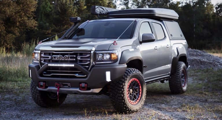 The GMC Canyon AT4 OVRLANDX Off-Road Concept Shows How Extreme The ...