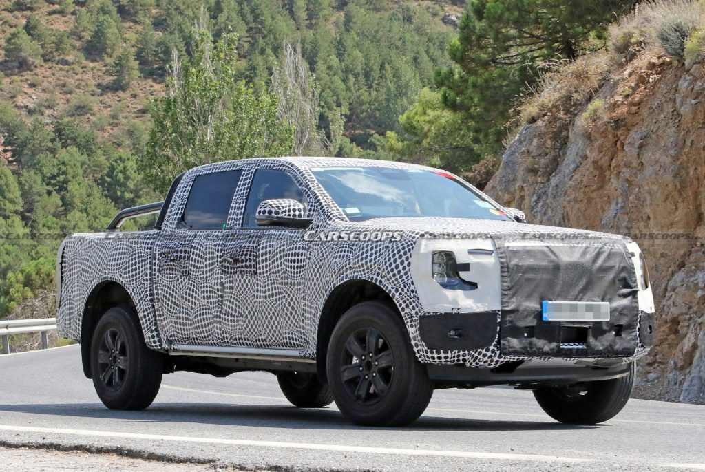 2023 Ford Ranger Spotted With A Maverick-Like Front End | Carscoops