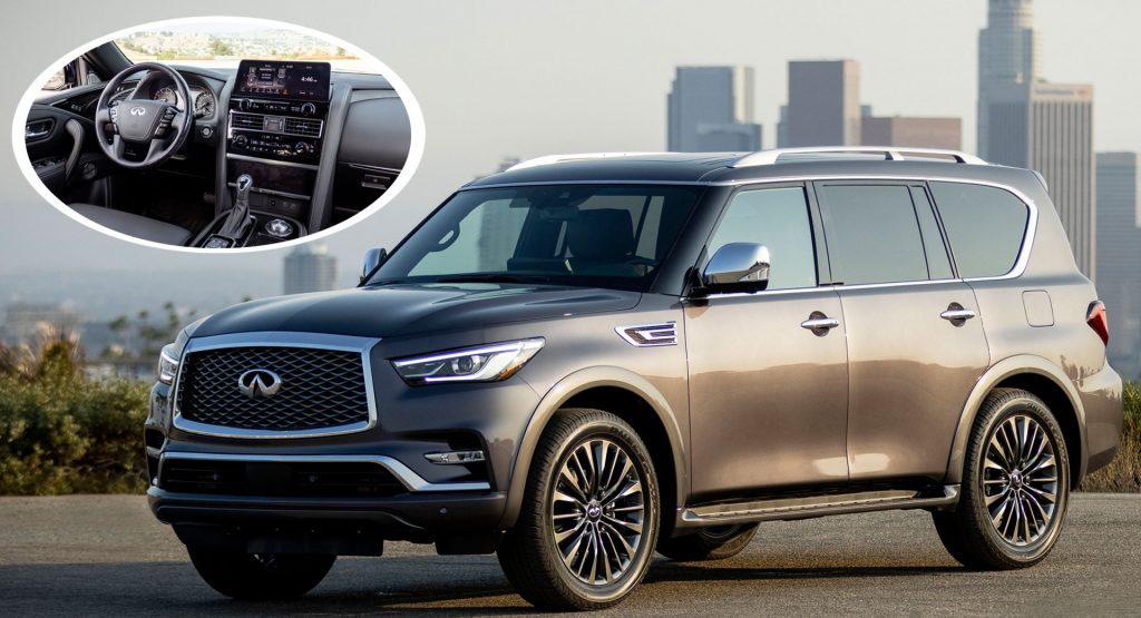  2022 Infiniti QX80 Gains An Updated Interior With New 12.3-Inch Infotainment System