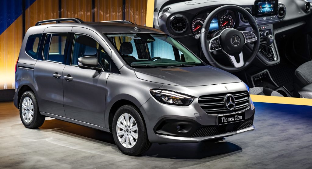 Observatorium Lagere school vee 2022 Mercedes-Benz Citan Brings More Style And Substance To Small Vans, EV  Coming Next Year | Carscoops