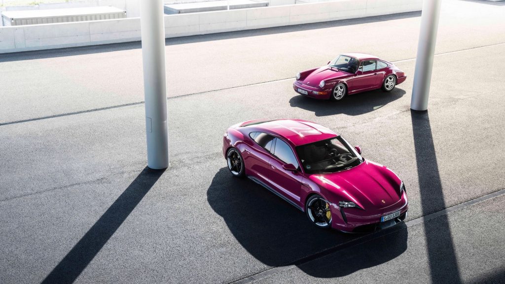 Porsche Taycan Gains New Colors Upgraded Tech And Better Real World Ranges Carscoops