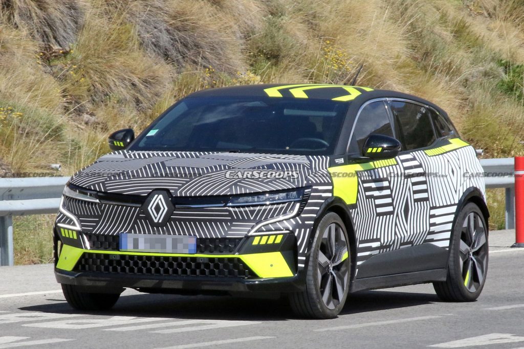 Renault Megane E-Tech Electric Spied Ahead Of Its Munich Debut | Carscoops