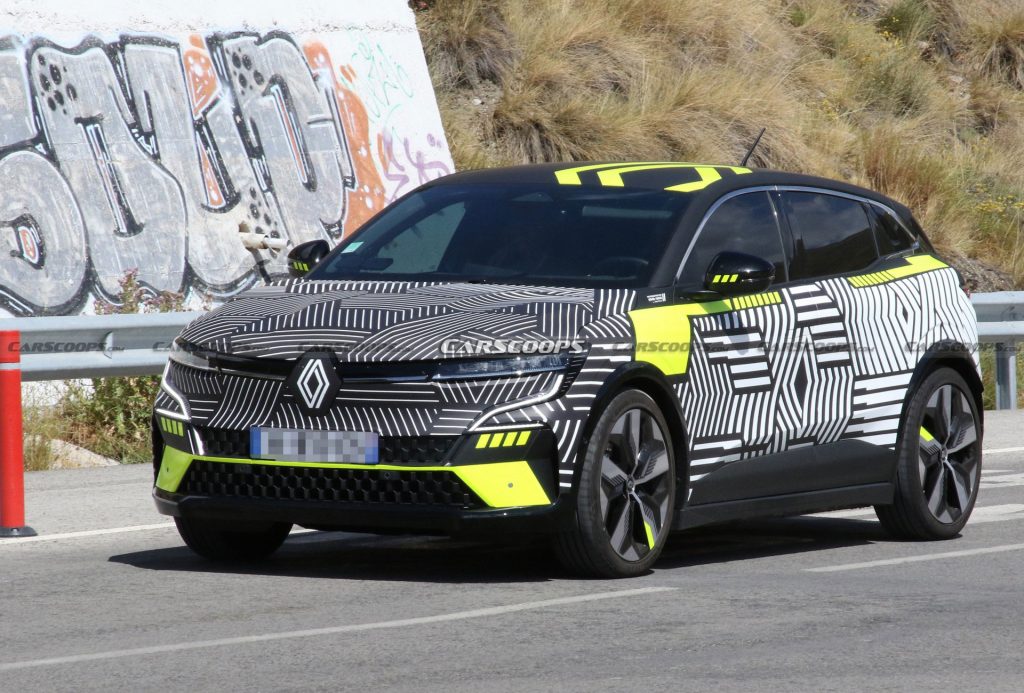 Renault Megane E-Tech Electric Spied Ahead Of Its Munich Debut | Carscoops