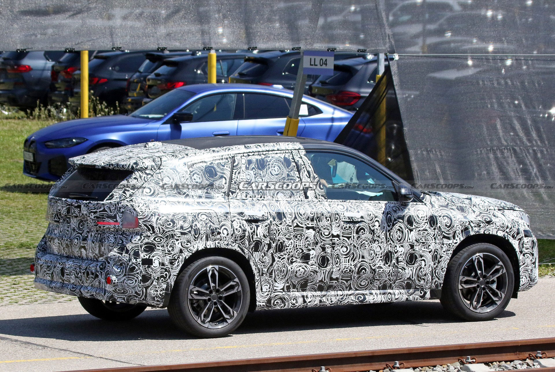 2023 BMW X1 Spied With Production Headlights | Carscoops