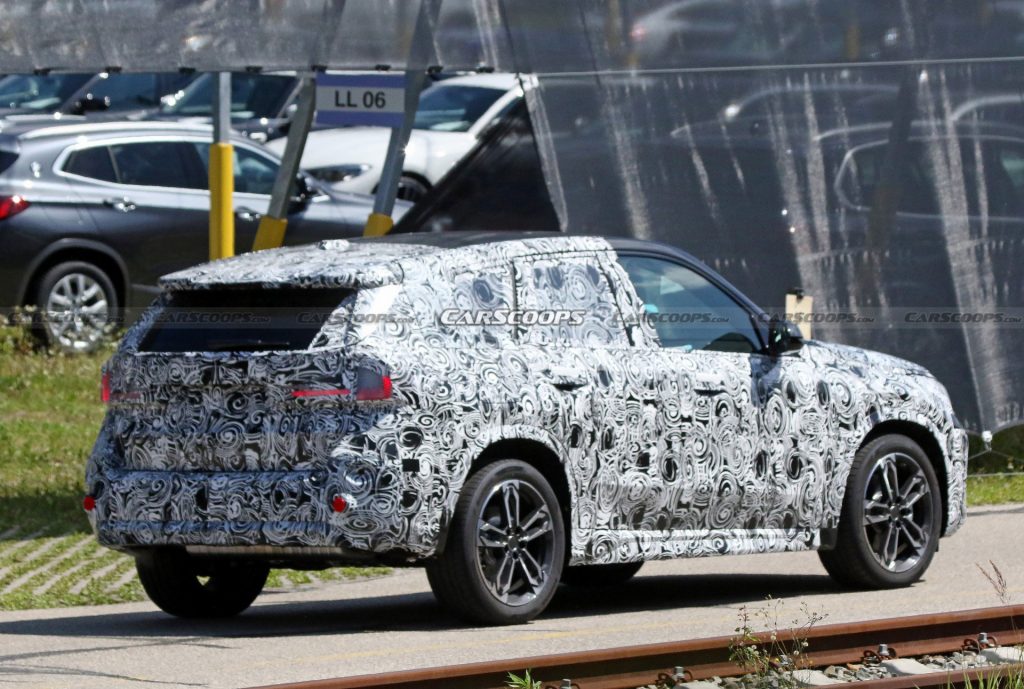 2023 BMW X1 Spied With Production Headlights | Carscoops