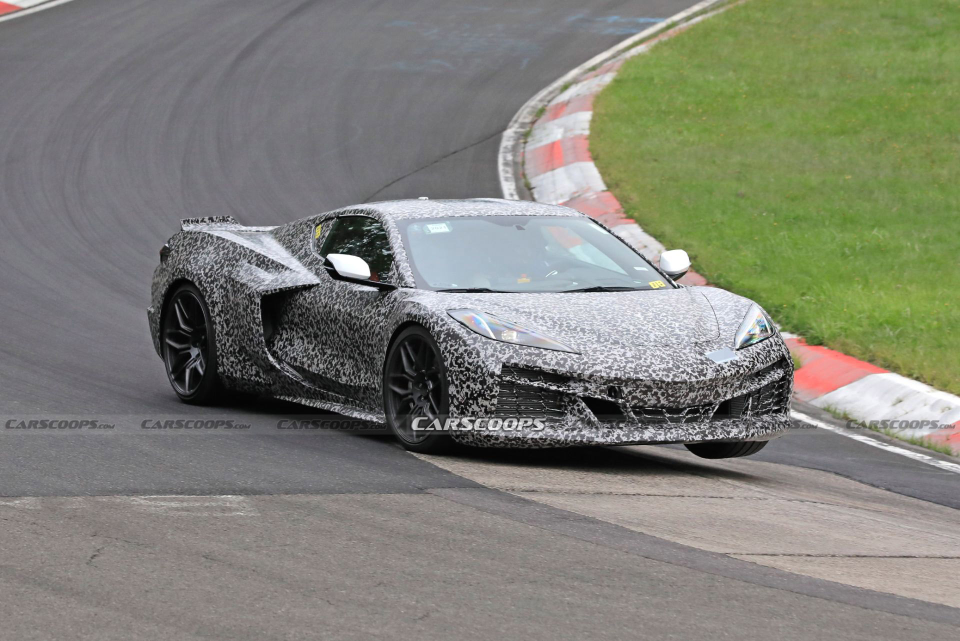 2023 Chevrolet Corvette Z06 Caught Testing At The Nurburgring And It’s 