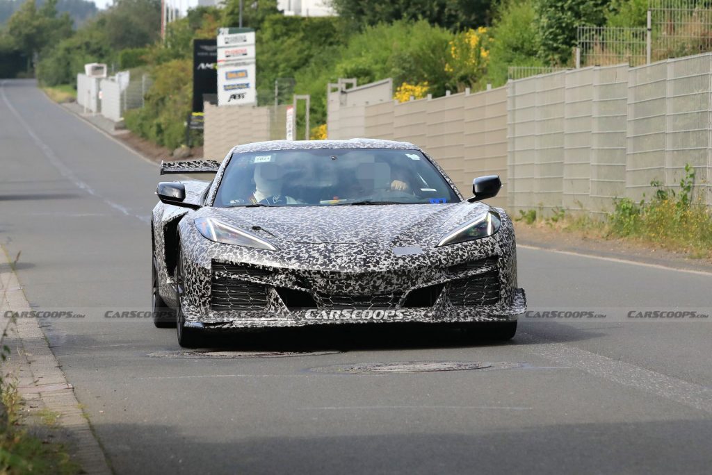 2023 Chevrolet Corvette Z06 Caught Testing At The Nurburgring And It's