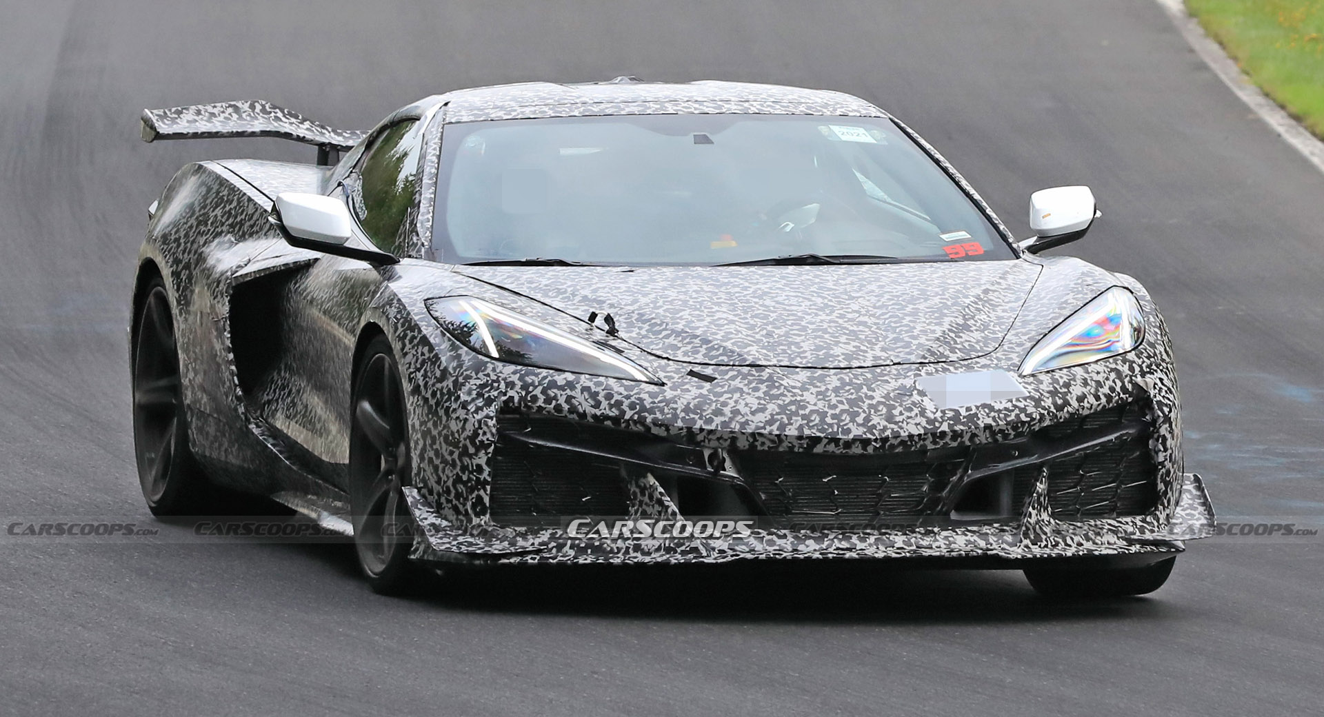 2023 Chevrolet Corvette Z06 Caught Testing At The Nurburgring And It's