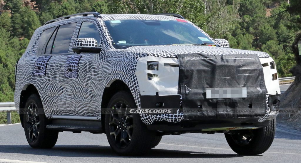  Ford Caught Testing Possible Hybrid Everest In Europe