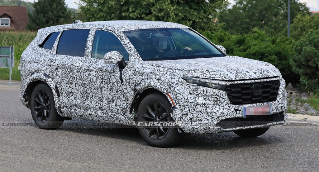  2023 Honda CR-V Spied Showing Larger Body With More Mature Styling