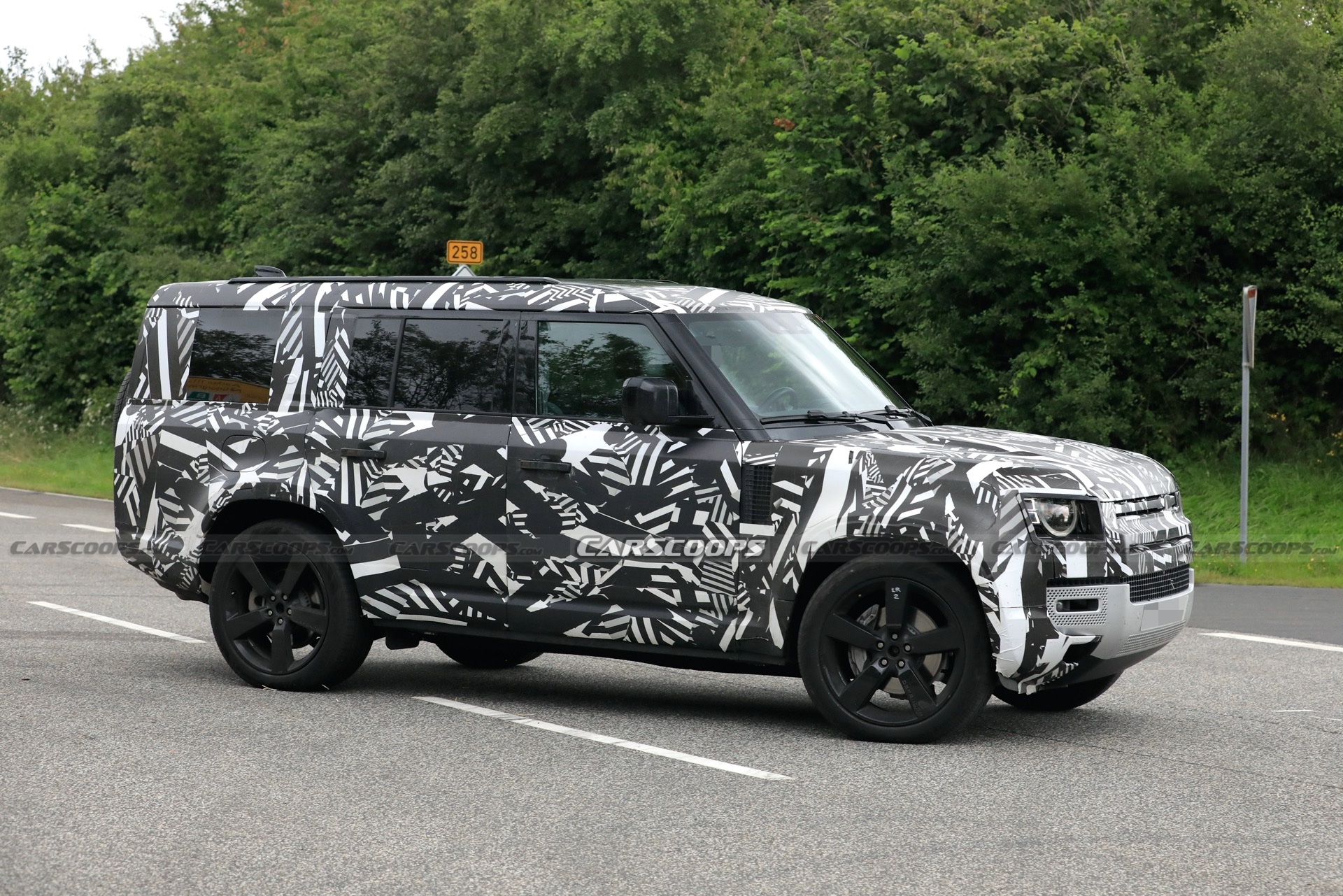 Land Rover’s Longer Defender 130 Spotted On Public Roads | Carscoops