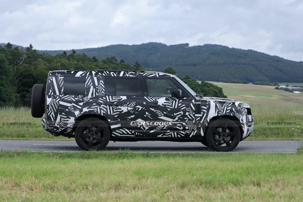 Land Rover’s Longer Defender 130 Spotted On Public Roads | Carscoops