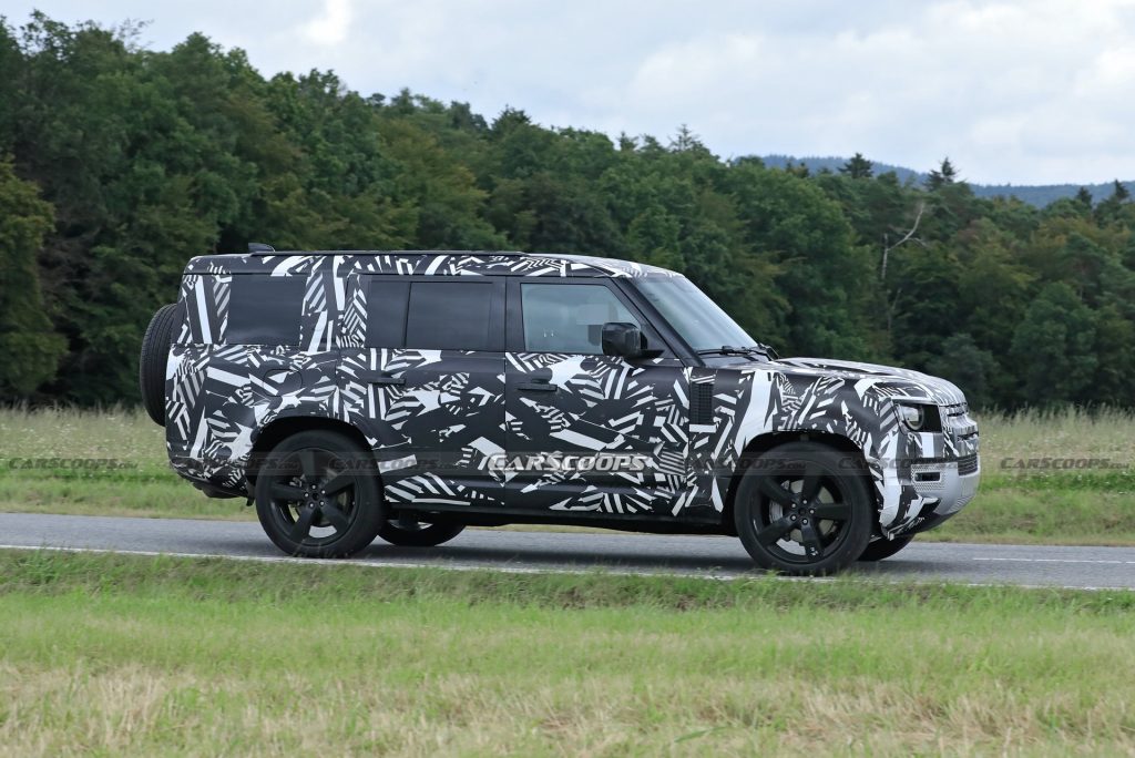 Land Rover’s Longer Defender 130 Spotted On Public Roads | Carscoops